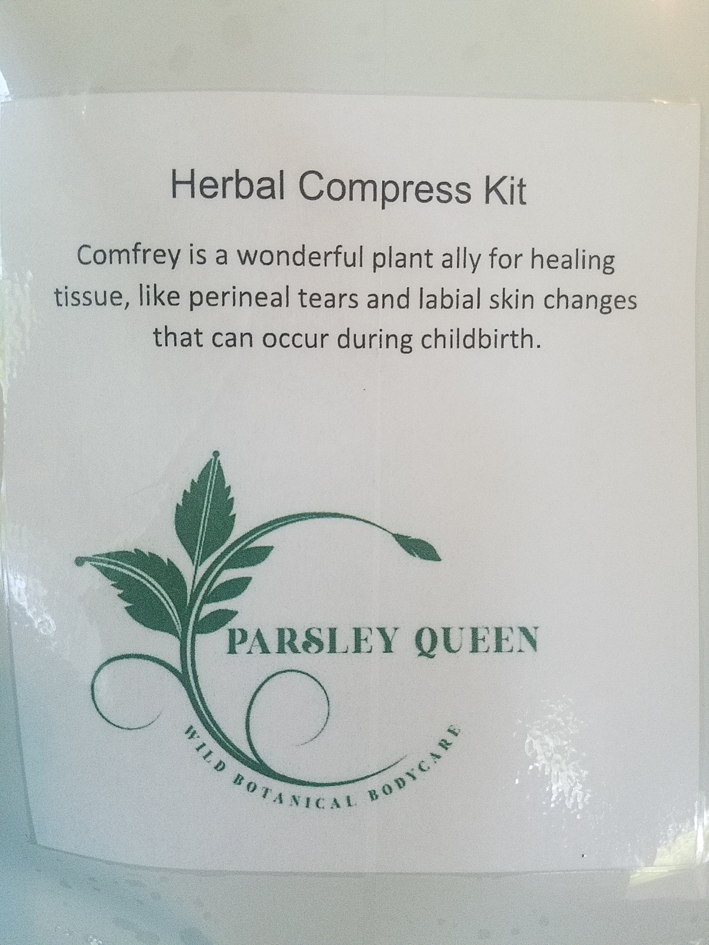 Herbal Compress Kit - Post Partum Vaginal Healing