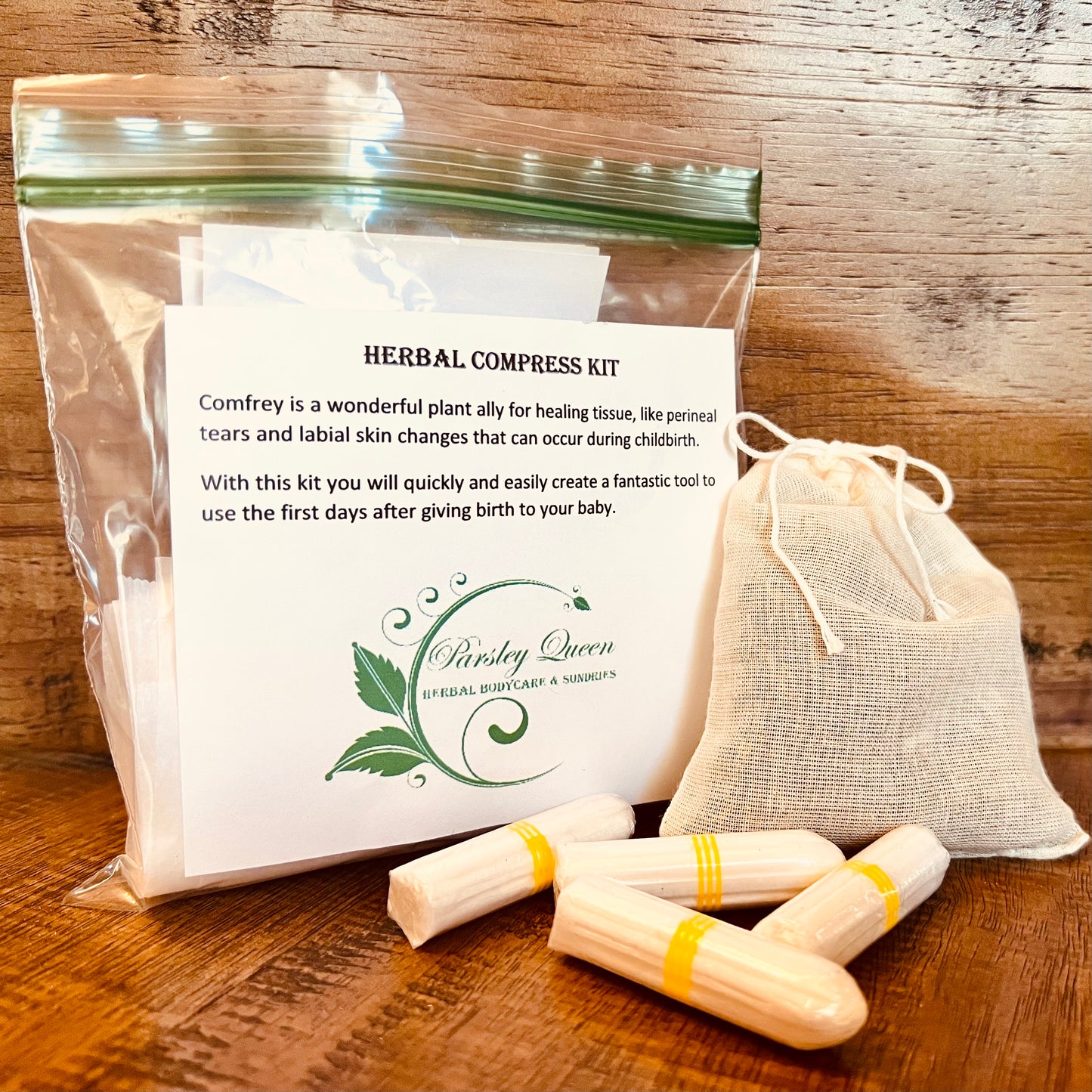 Herbal Compress Kit - Post Partum Vaginal Healing