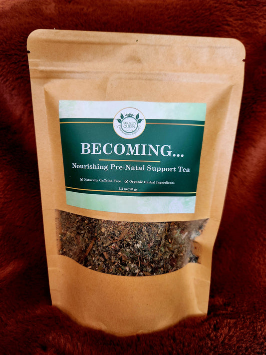Becoming Tea Organic Tea Blends – Parsley Queen