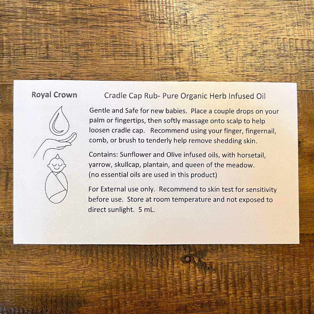 Royal Crown - Cradle Cap Rub